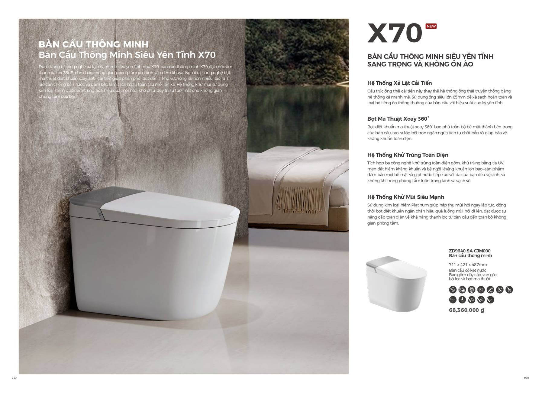 Thiết bị vệ sinh JOMOO Catalogue và Bảng giá mới nhất /Page 19